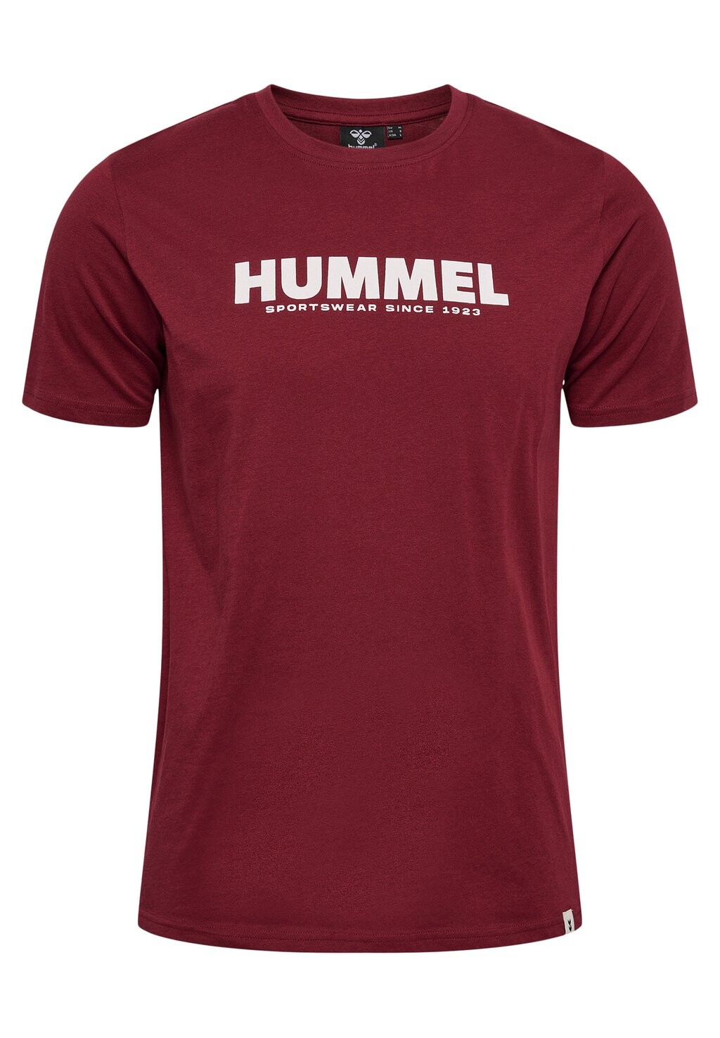 

Футболка с принтом Hummel, темно-красный