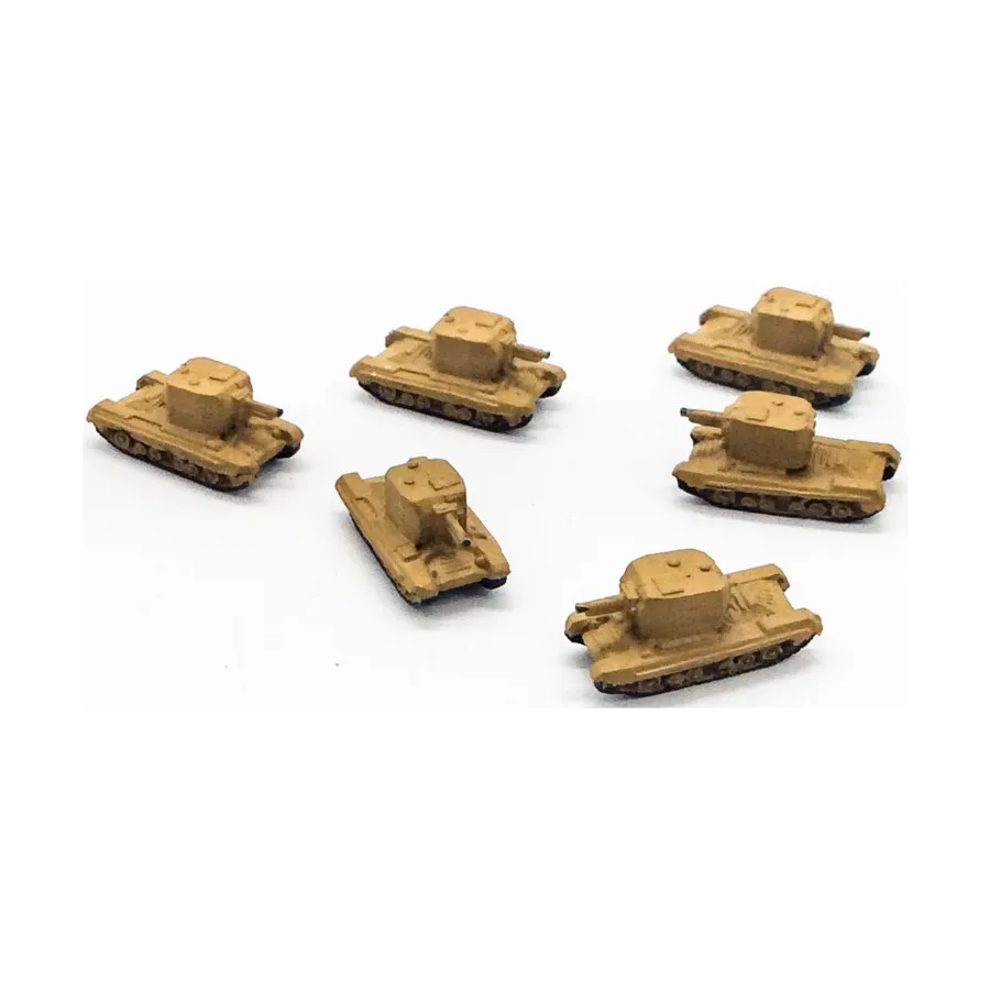 

Коллекция епископа №1, WWII Micro Armour - United Kingdom - Loose Miniatures (1:285)