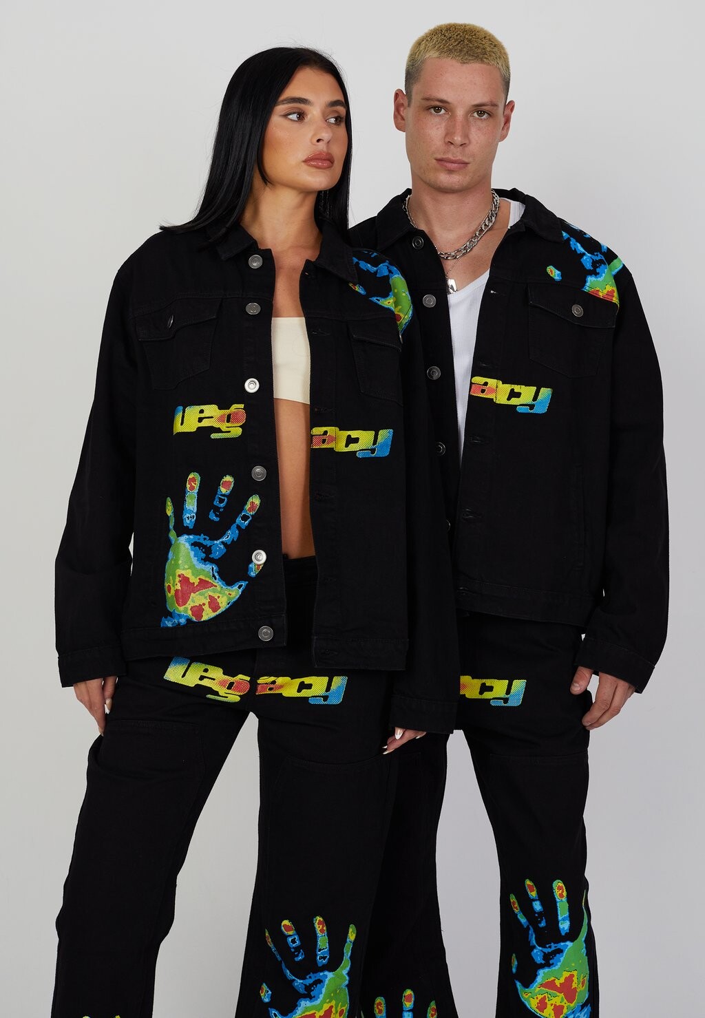 

Джинсовая куртка HEAT JACKET UNISEX LEGACY STUDIOS, черный