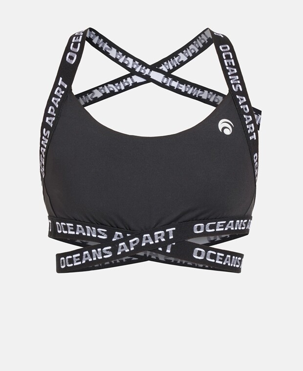 

Спортивный бюстгальтер Oceansapart, черный