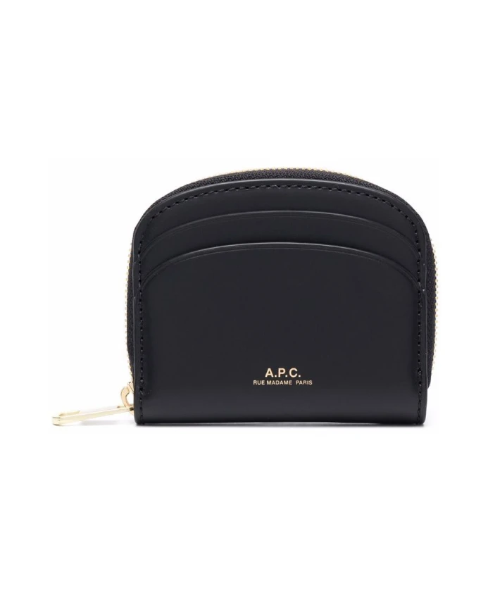 

Мини Компактный кошелек Demi Lune A.P.C., черный