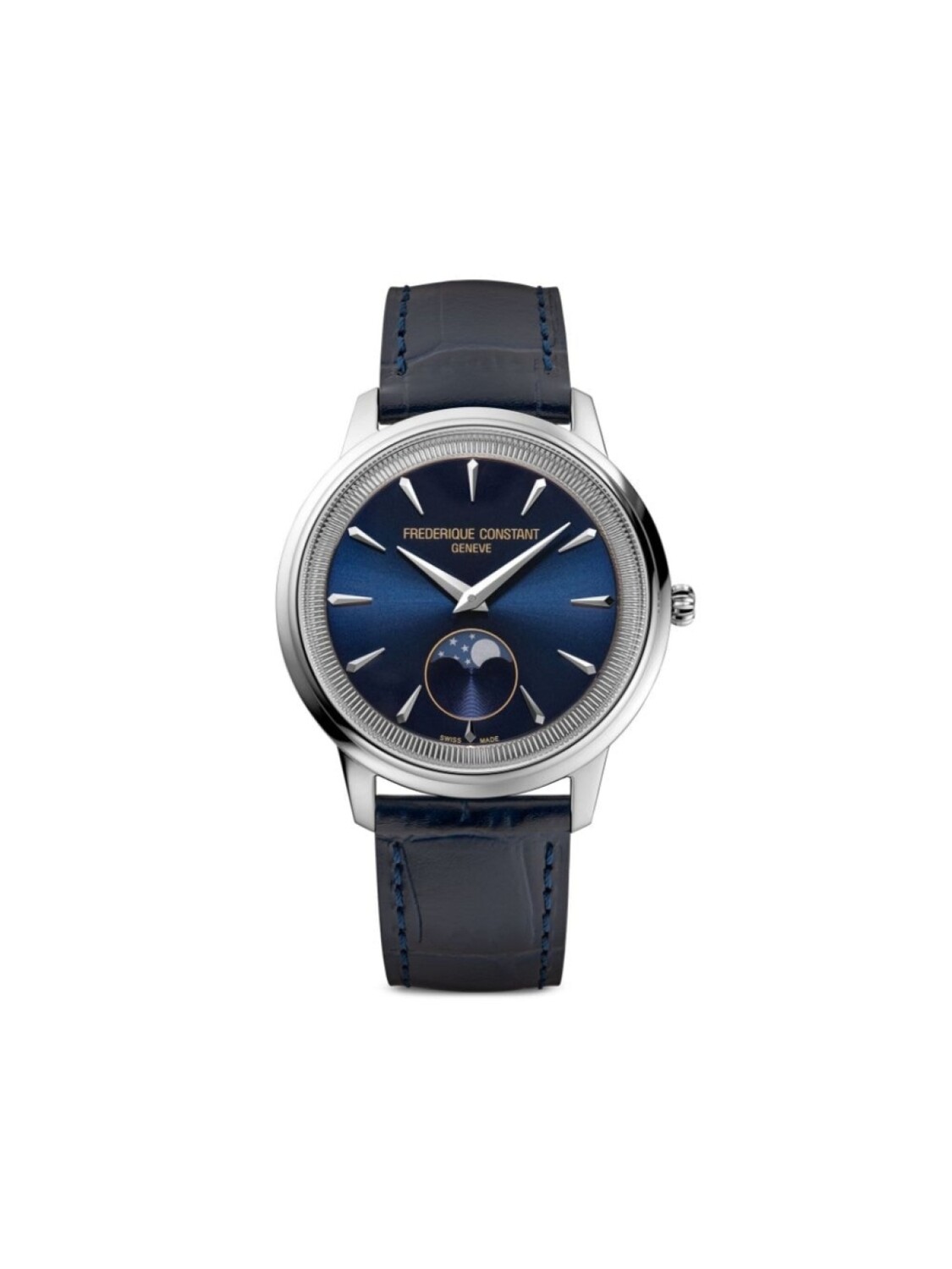 

Frederique Constant наручные часы Classics Moneta Moonphase 37 мм, синий