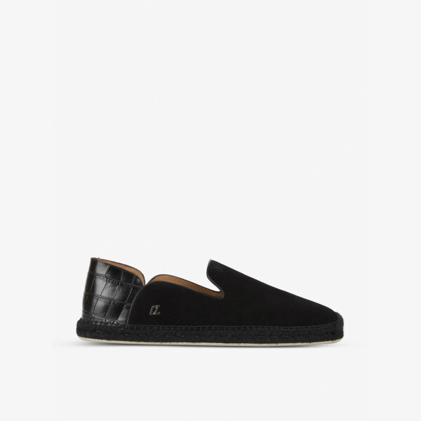 

Кожаные лоферы Espadon Christian Louboutin, черный