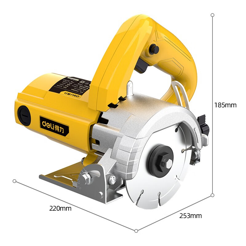 Deli 1250 Вт режущий станок для мрамора, камень, деревянная плитка, резка металла промышленного класса, диаметр φ110 DL6351