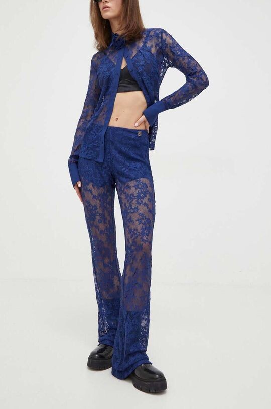 

Брюки Blugirl Blumarine, темно-синий