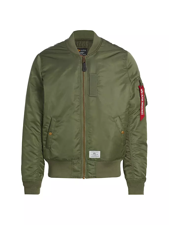 

Летная куртка MA-1 Mod Alpha Industries, цвет sage