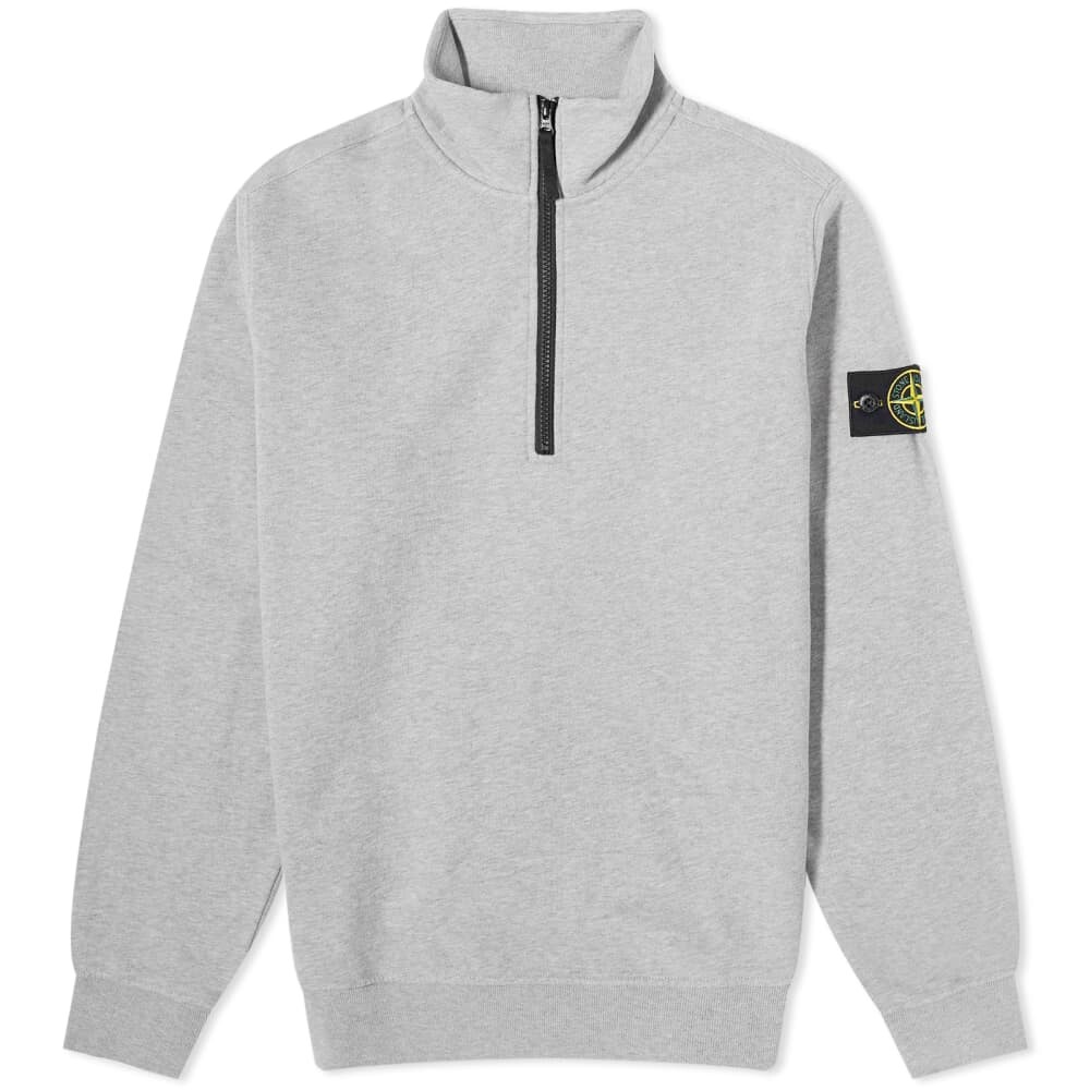 

Окрашенный в одежде спортивный свитер Stone Island на молнии до половины