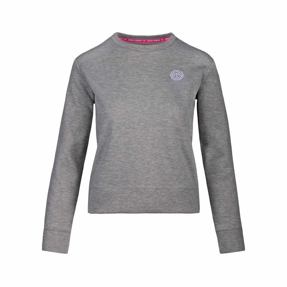 Толстовка BIDI BADU Mirella Basic Crew light grey, серый mirella matteini толстовка