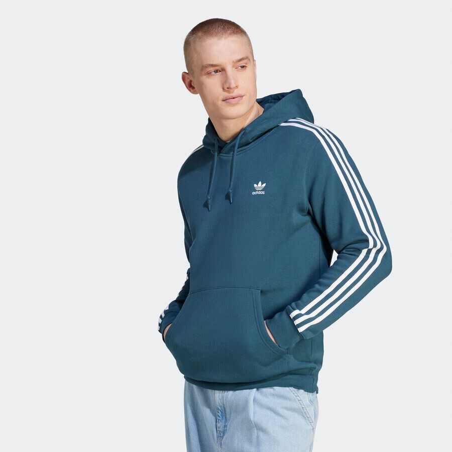 

худи adicolor с 3 полосками adidas Originals, цвет arctic night