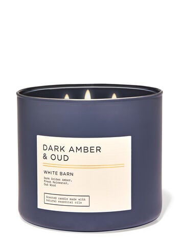 

Свеча с 3 фитилями Dark Amber & Oud, 14.5 oz / 411 g, Bath and Body Works