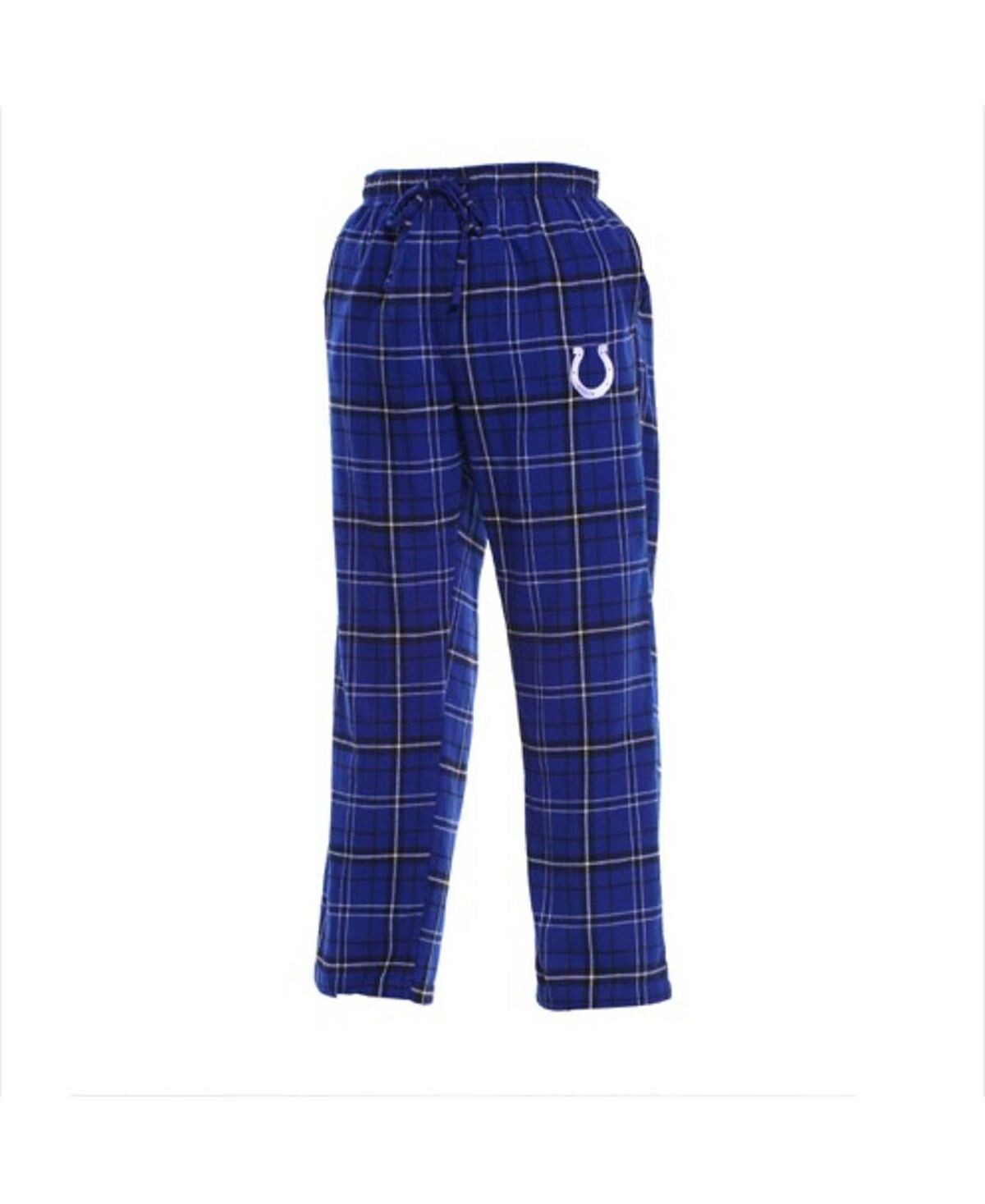 

Мужские фланелевые пижамные штаны в клетку Royal Indianapolis Colts Ultimate Concepts Sport