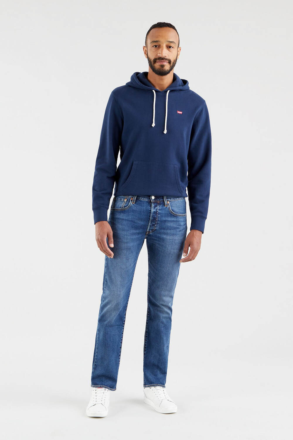 

Мужские джинсовые брюки-юбблс Levi's, синий