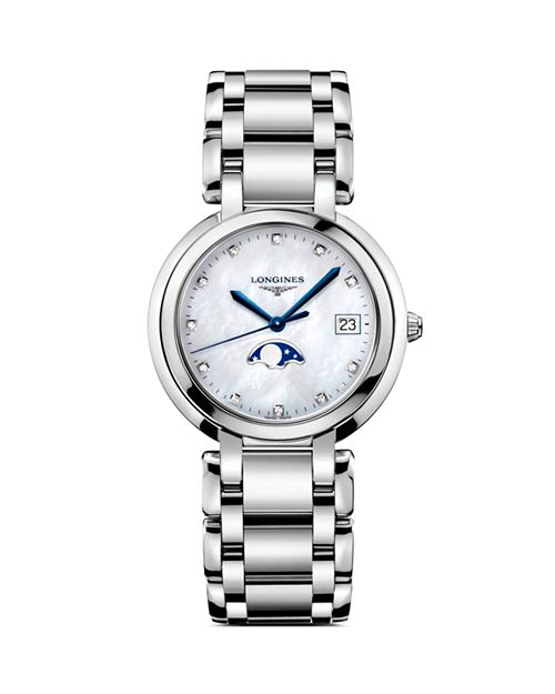 Часы PrimaLuna, 34 мм Longines, цвет Blue/Silver