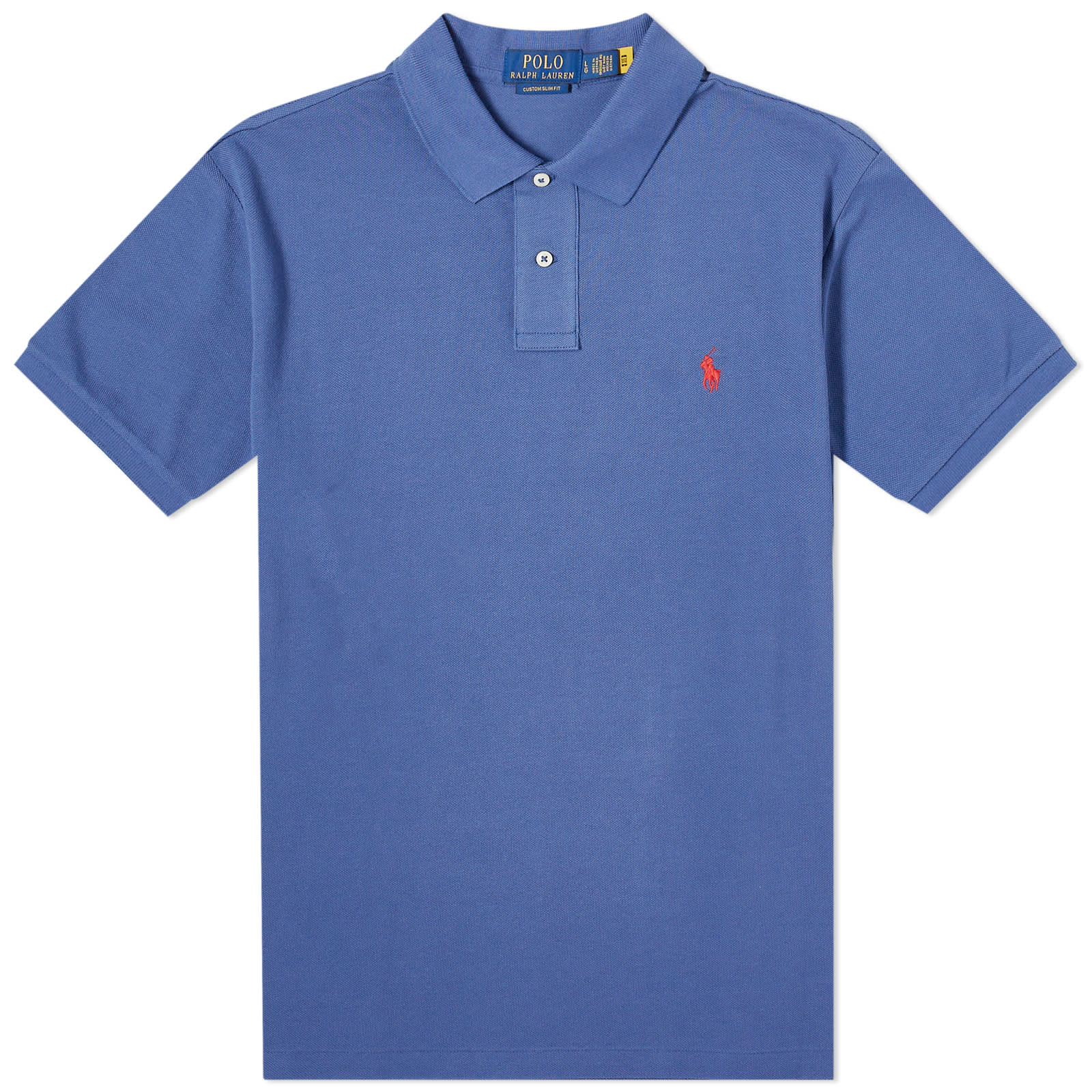 цена Рубашка Polo Ralph Lauren Custom Fit Polo, цвет Old Royal