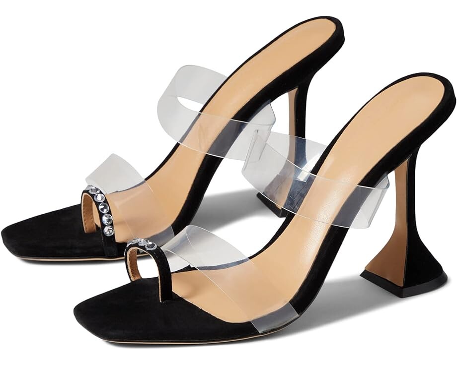 

Туфли Tony Bianco Saffron, цвет Clear Vinylite/Black Suede