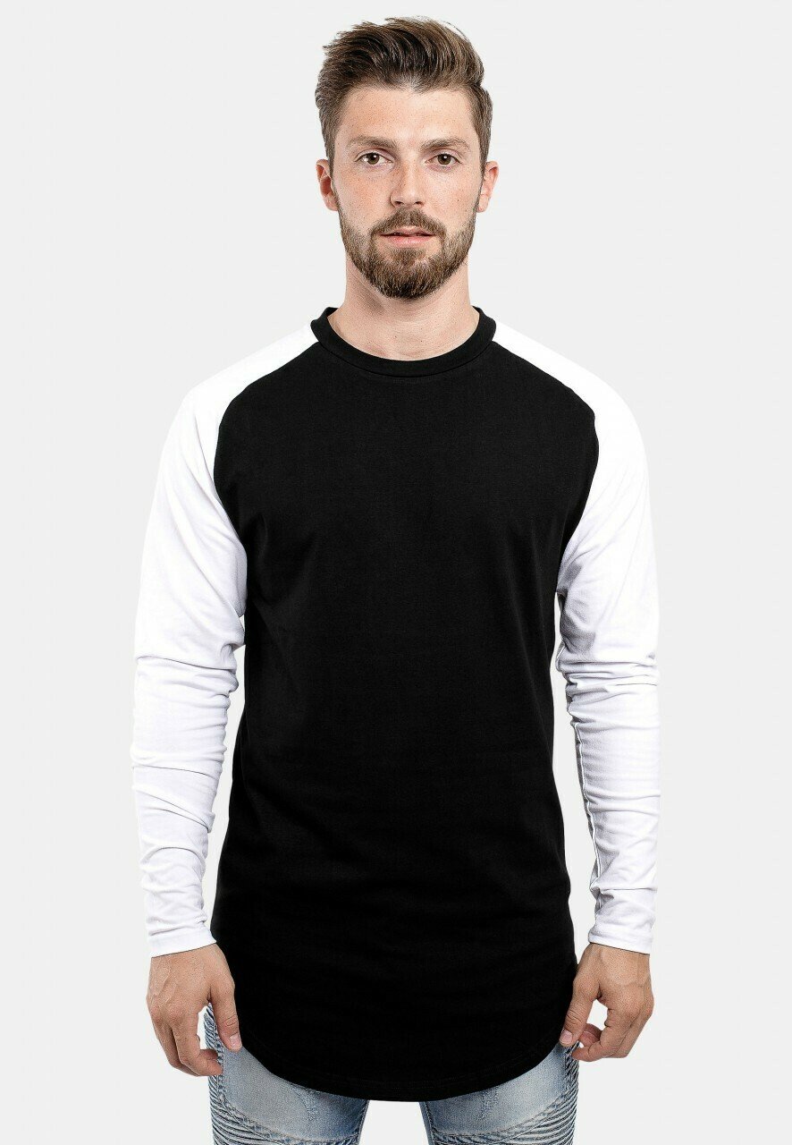Рубашка с длинным рукавом BASEBALL Blackskies, цвет black white
