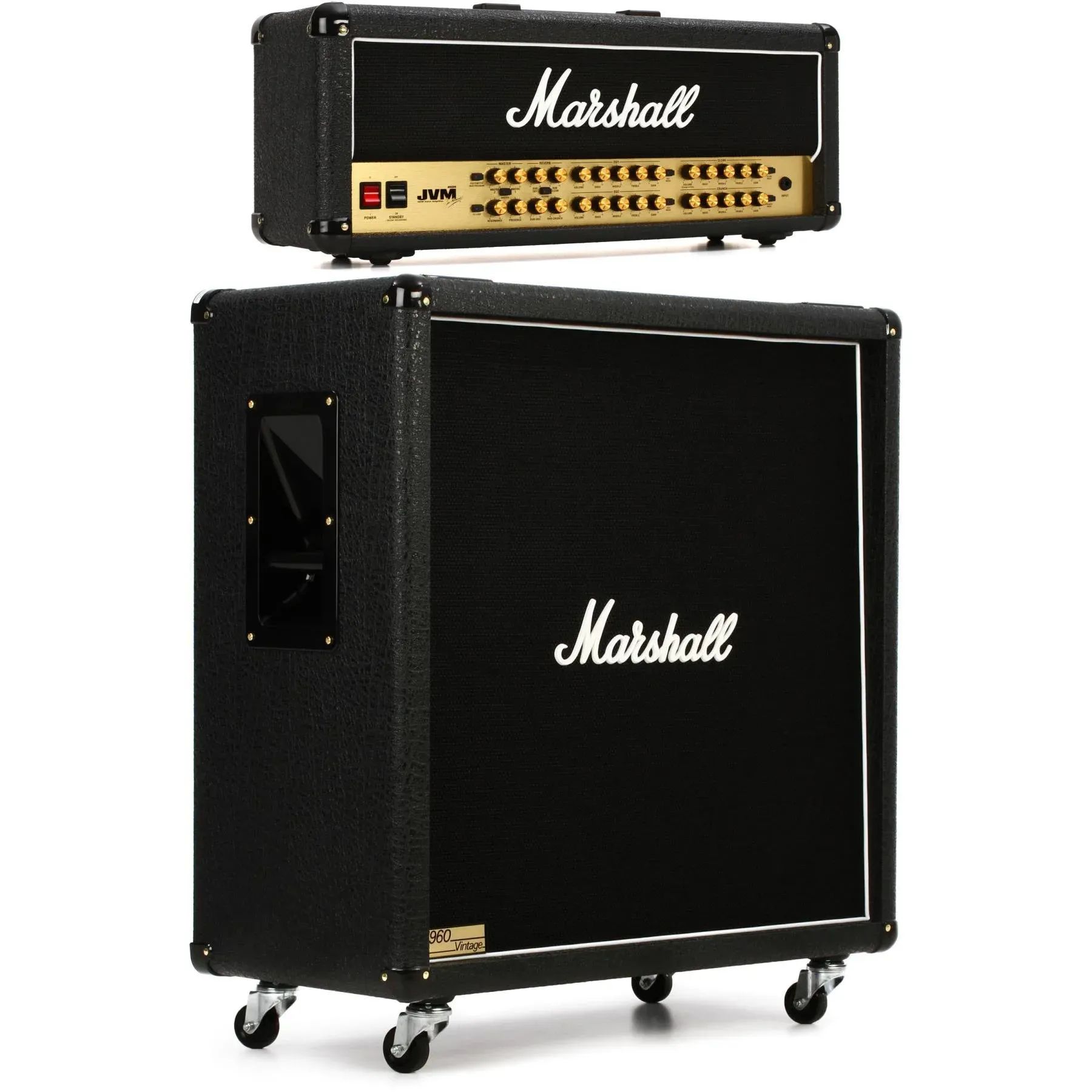 

Комплект головы Marshall JVM410 и шкафа 1960BV