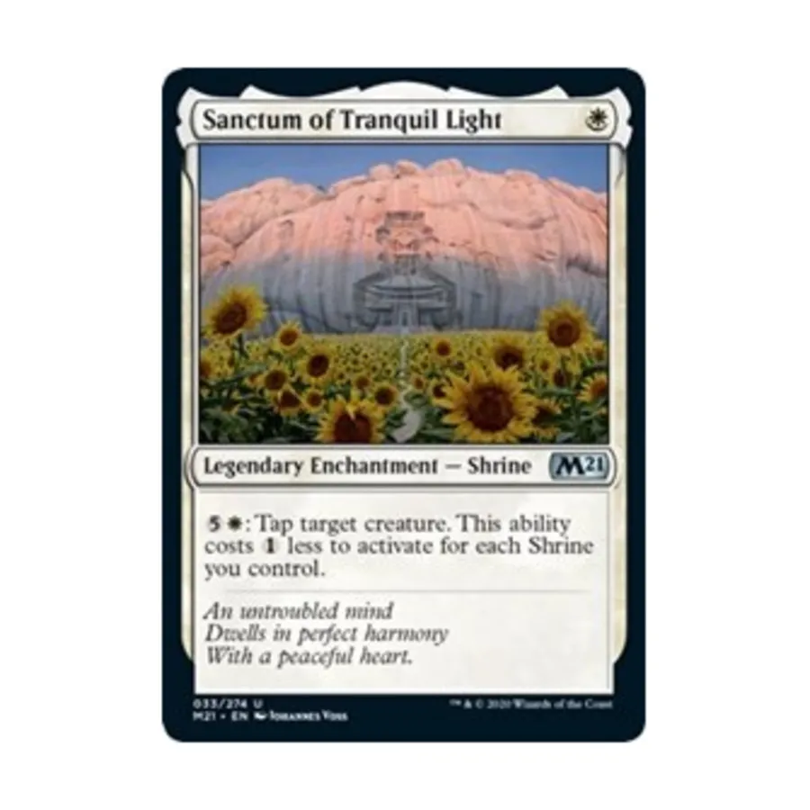 

CCG Святилище безмятежного света (U), MTG - Core Set 2021
