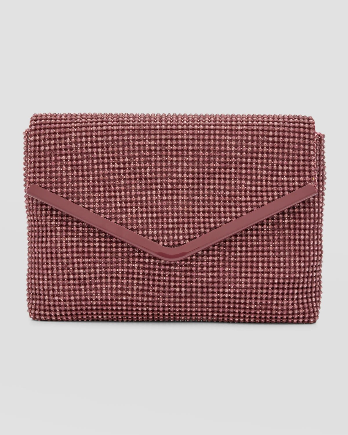

Клатч Dorothy Envelope с кристаллами Whiting & Davis, цвет Wine