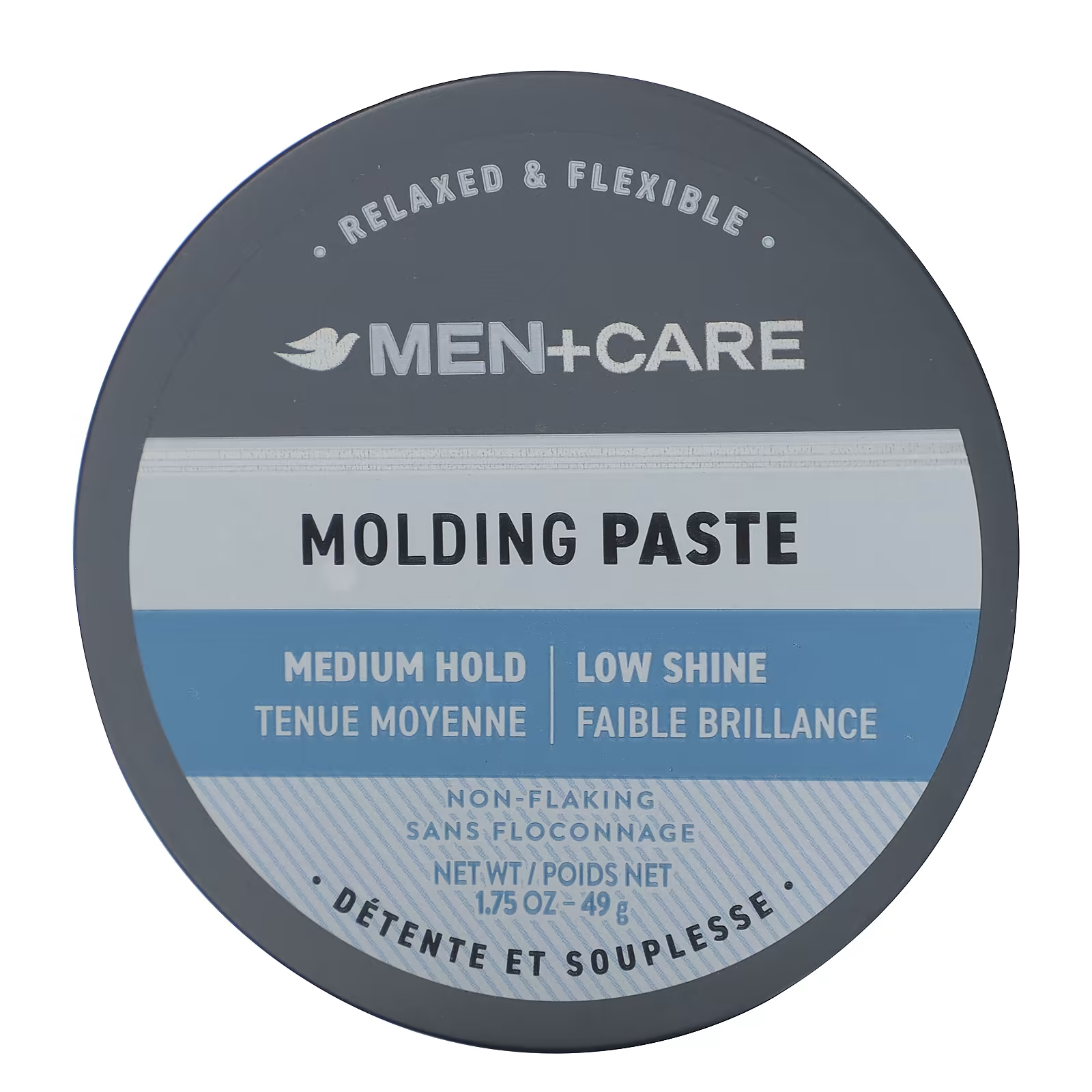 цена Dove Men+Care Molding Paste средней фиксации, слабого блеска, 1,75 унции (49 г)