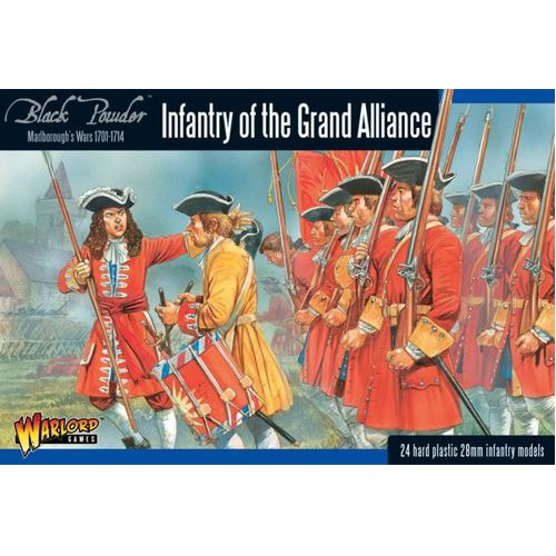 Фигурки Infantry Of The Grand Alliance Warlord Games фигурки bag of round bases mixed warlord games