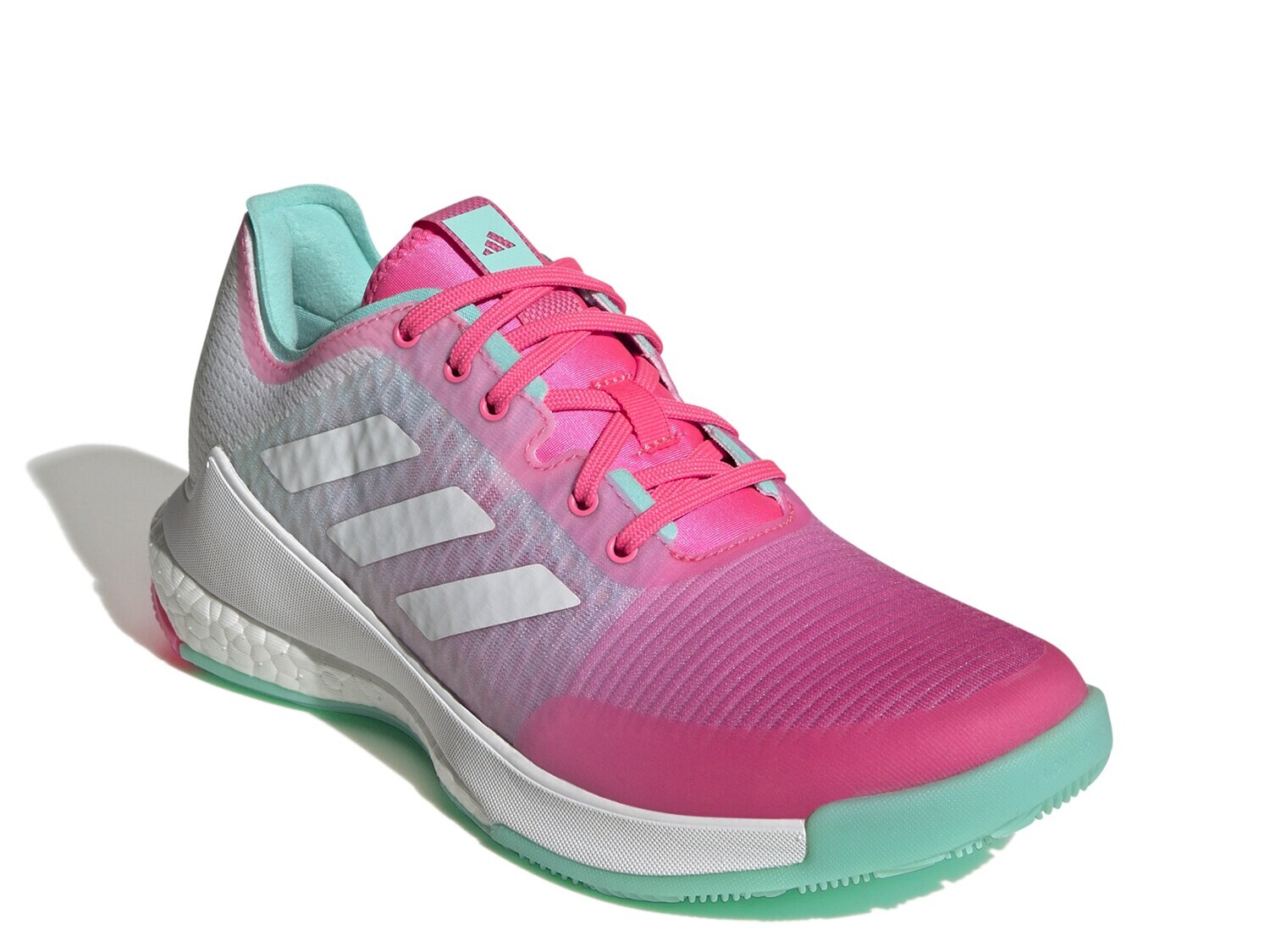 

Кроссовки Adidas Crazyflight, розовый/синий