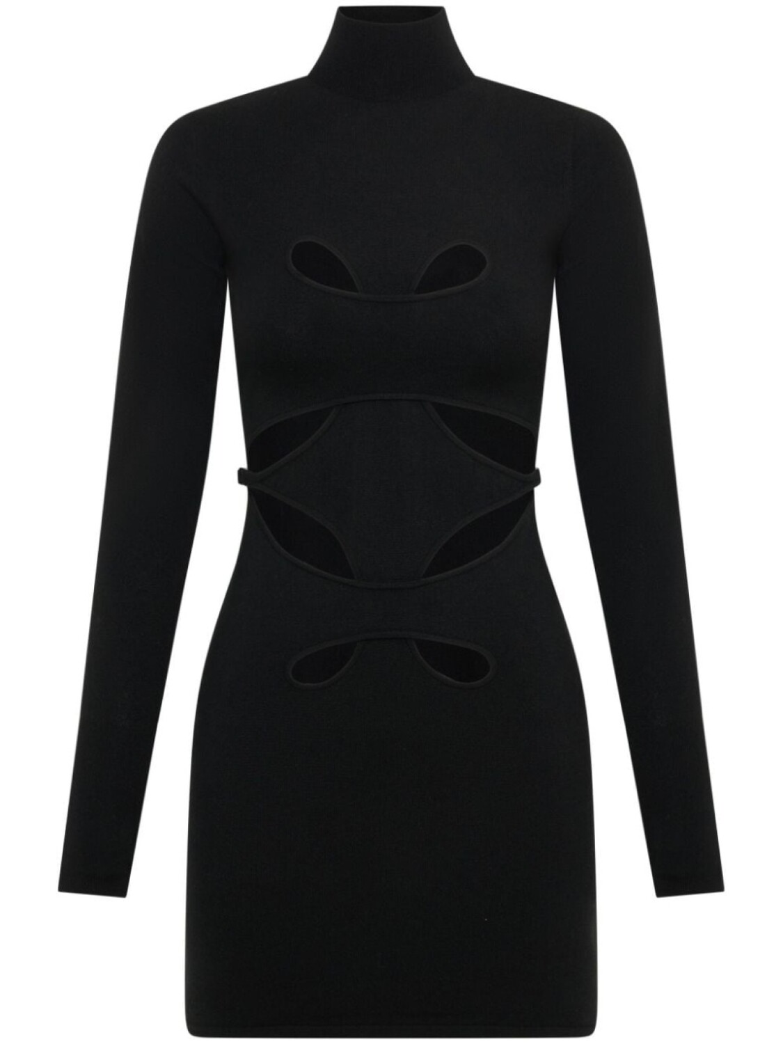 

Платье мини Mobius Loop с вырезами Dion Lee, черный
