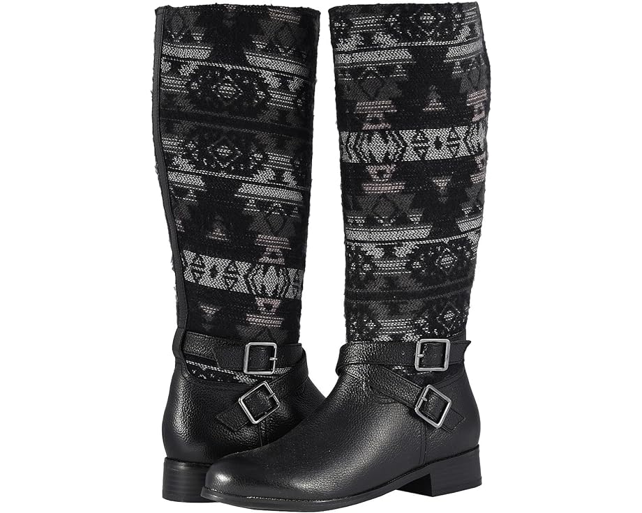 Ботинки Trotters Liberty, цвет Black Multi Soft Tumbled Leather/Pueblo Textile