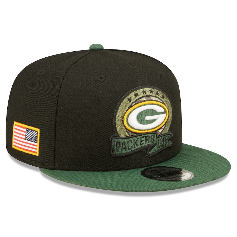 

Бейсболка New Era Green Bay Packers, черный