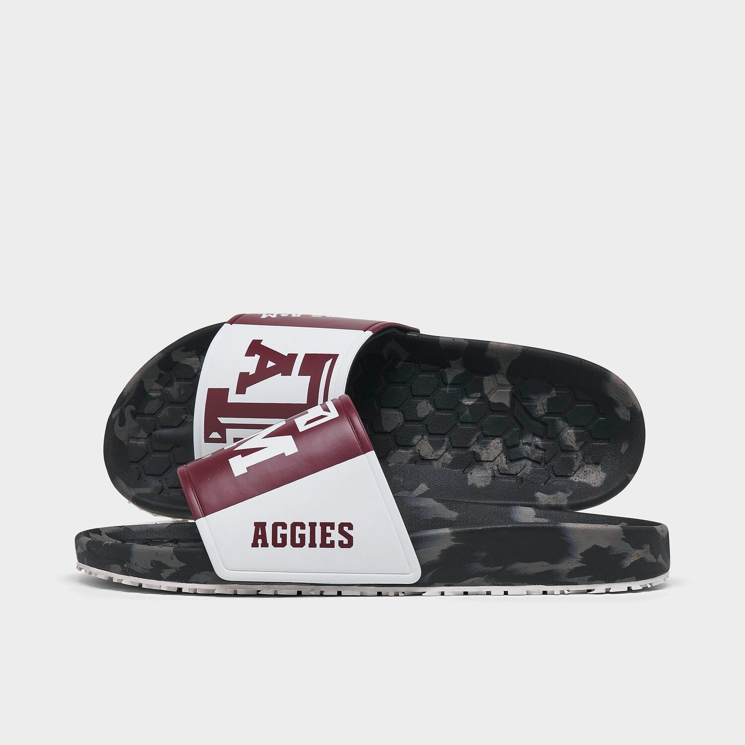 

Сандалии-шлепанцы Hype Co. Texas A&M Aggies College Slydr Pro, серый