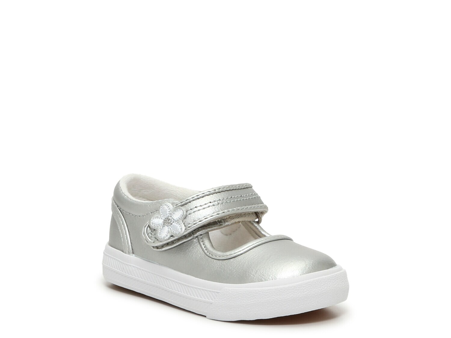 

Кроссовки Keds Ella детские, серебряный