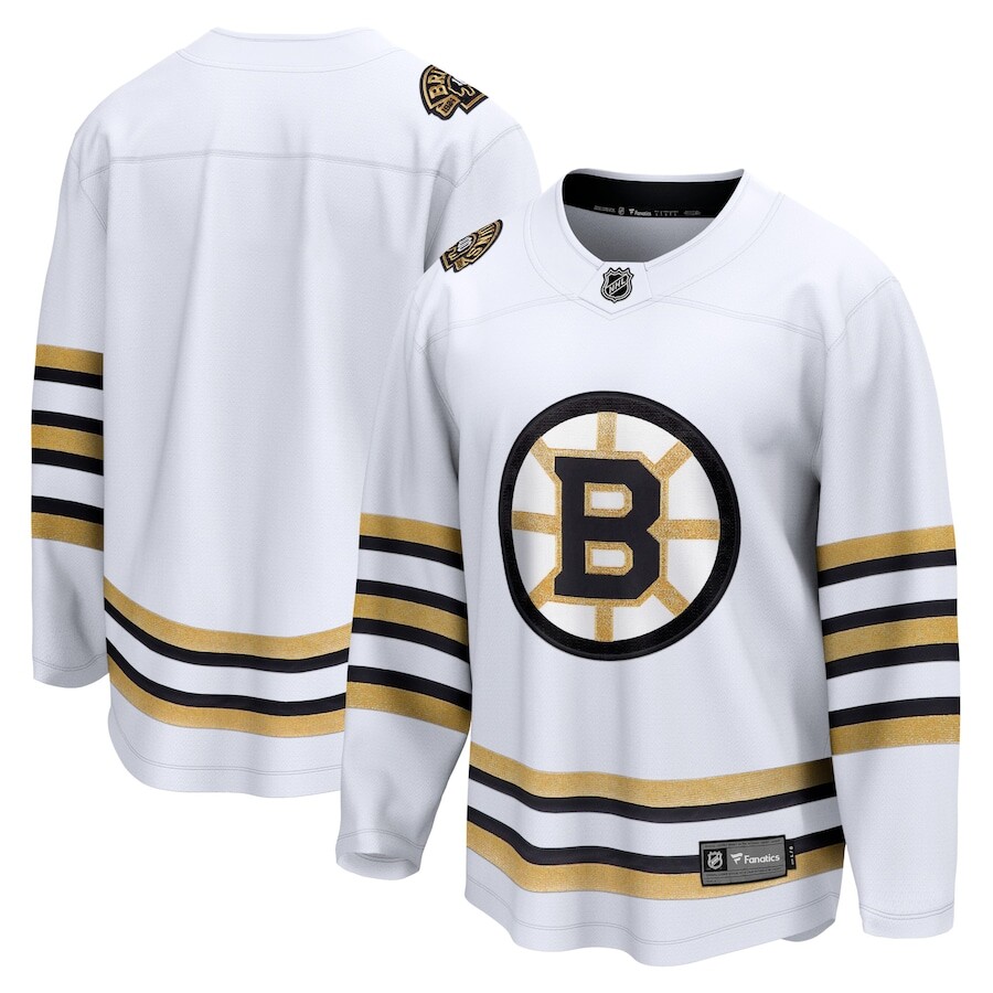

Джерси Fanatics Branded Boston Bruins, белый