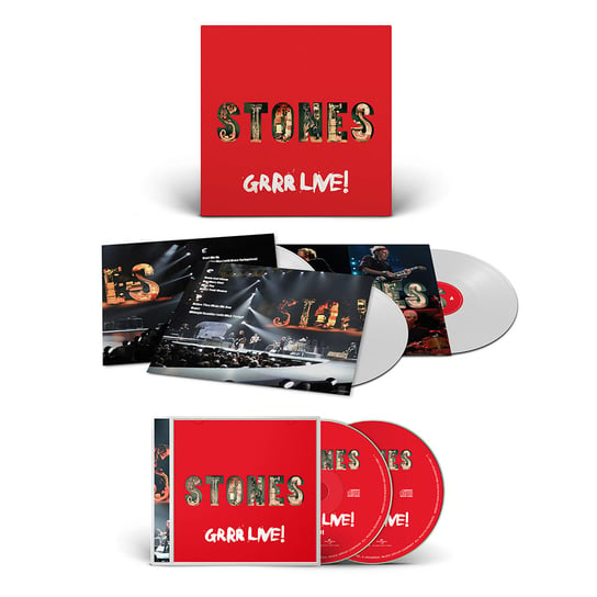 Виниловая пластинка The Rolling Stones - Grrr Live! (White Version) виниловая пластинка rolling stones grrr live 3 lp 180 gr