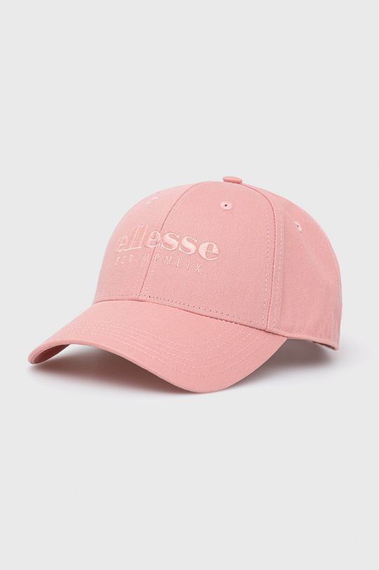 Хлопчатобумажная шапка Ellesse, розовый