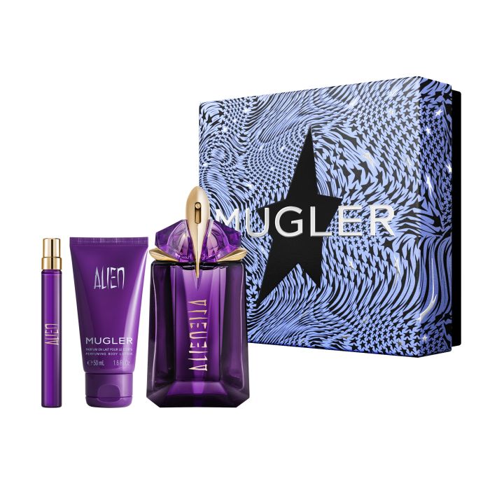 

Женская туалетная вода Alien Cofre para Navidad EDP + Body Lotion + Mini Mugler, EDP 60 ml + Body Lotion 50 ml + Mini 10 ml