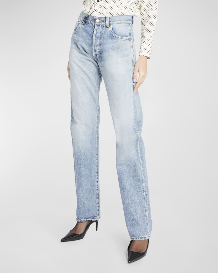 

Джинсы прямого кроя Cassandre Saint Laurent