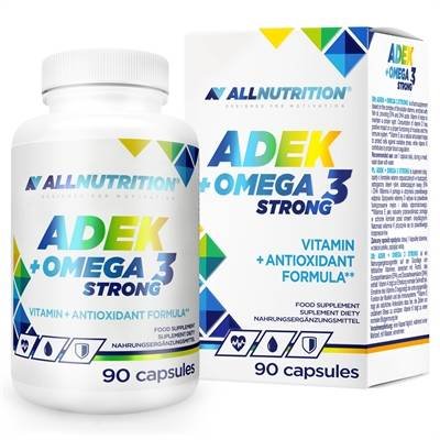 Allnutrition, Adek + Omega 3 Strong 90 капсул