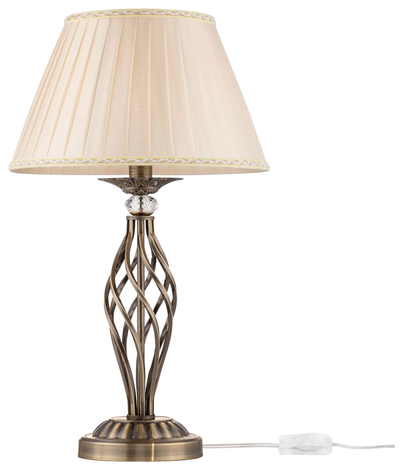 

Настольная лампа MAYTONI, 32x55x32 см, цвет латуни