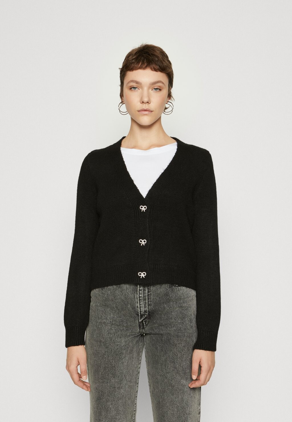 

Кардиган ONLY ONLHENRIETTE CARDIGAN, черный