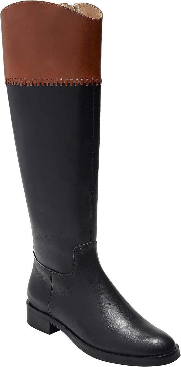 

Сапоги Adaline Riding Boot Leather Jack Rogers, цвет Black/Brown