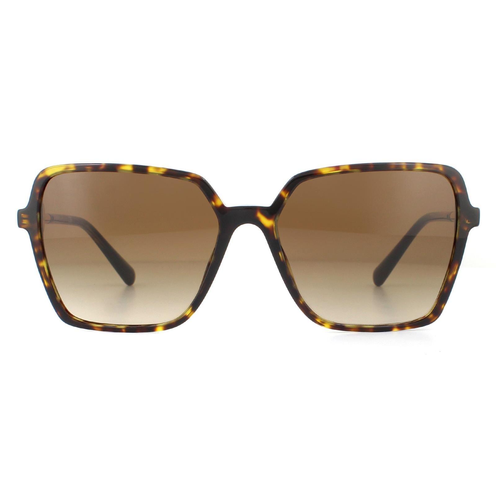 Квадратные коричневые солнцезащитные очки Havana с градиентом Versace, коричневый 16 7 видов цветов ночной светильник в виде медузы романтическая настольная лампа в виде медузы с rgb подсветкой питание от usb батареи для дете