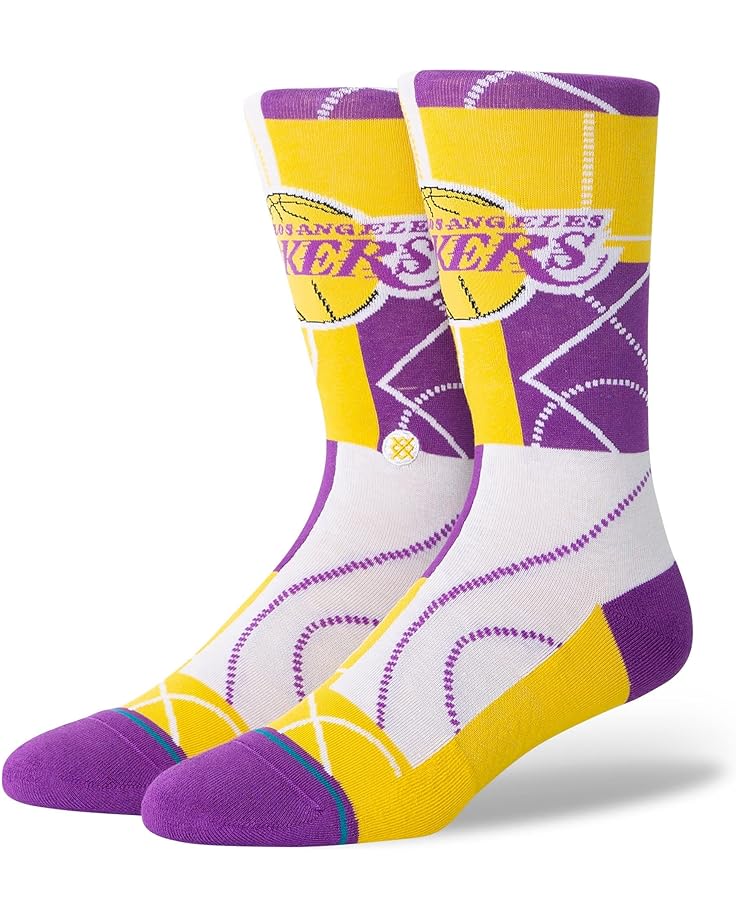 Носки Stance Zone La Lakers, фиолетовый