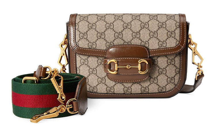 

Мини-сумка GUCCI Wmns через плечо, коричневый/бежевый