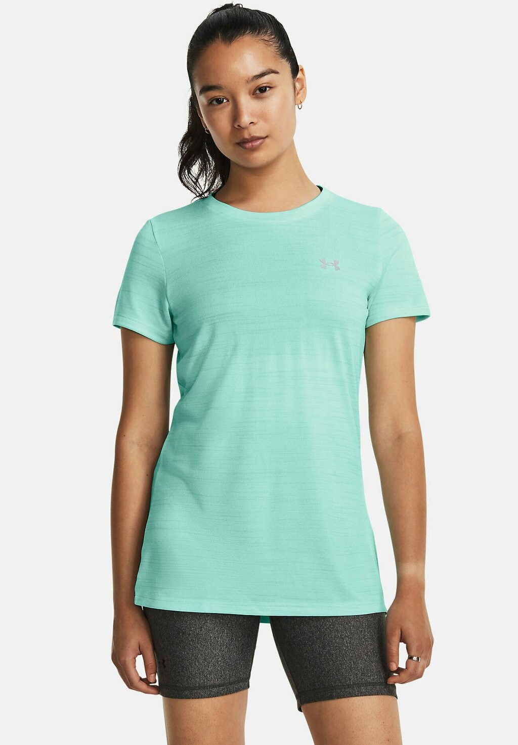 

Базовая футболка TECH TIGER Under Armour, нео-бирюзовый, Зеленый