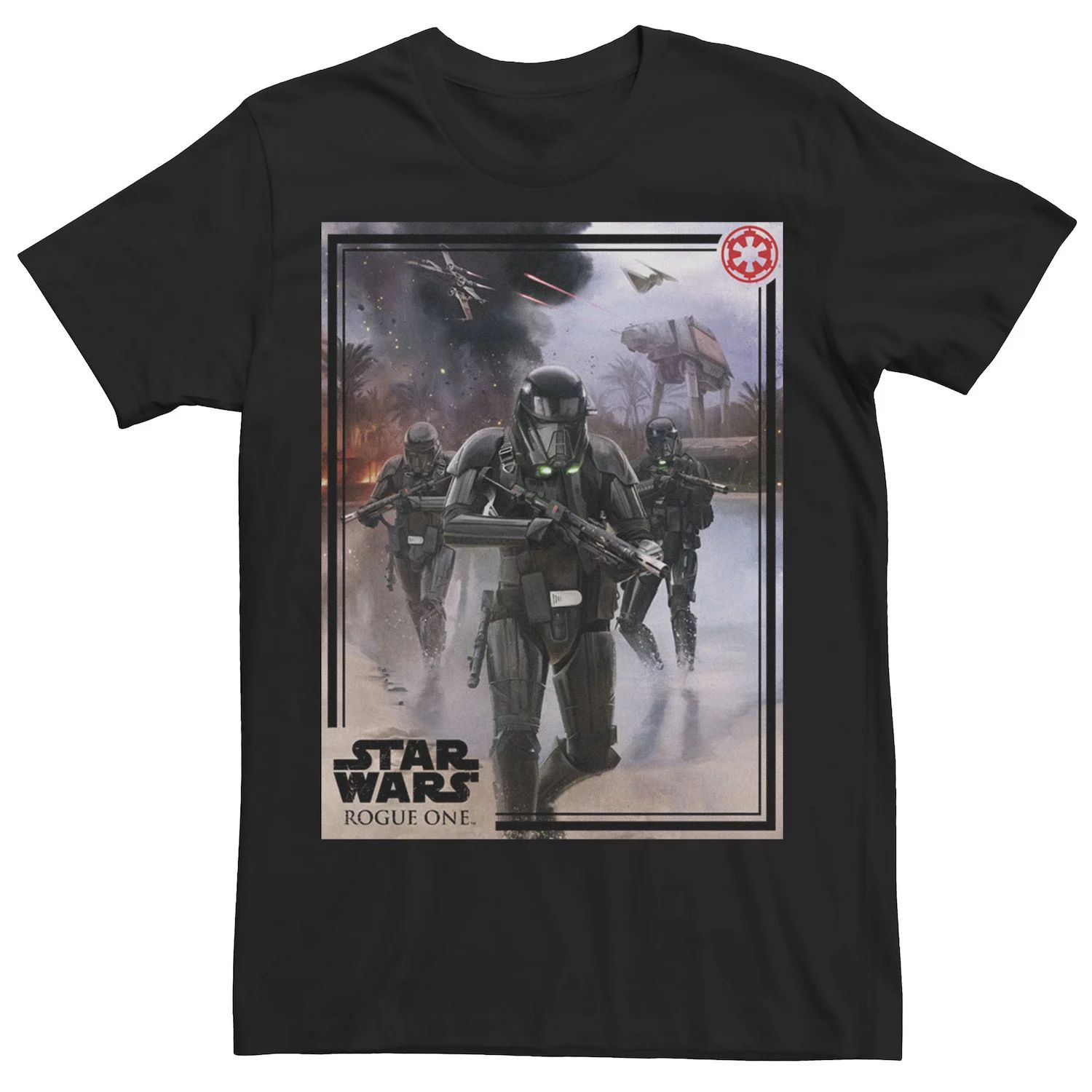 Мужская футболка Rogue One: A Story Battle Scene Star Wars игровой набор героев rogue one a star wars story 6 штук