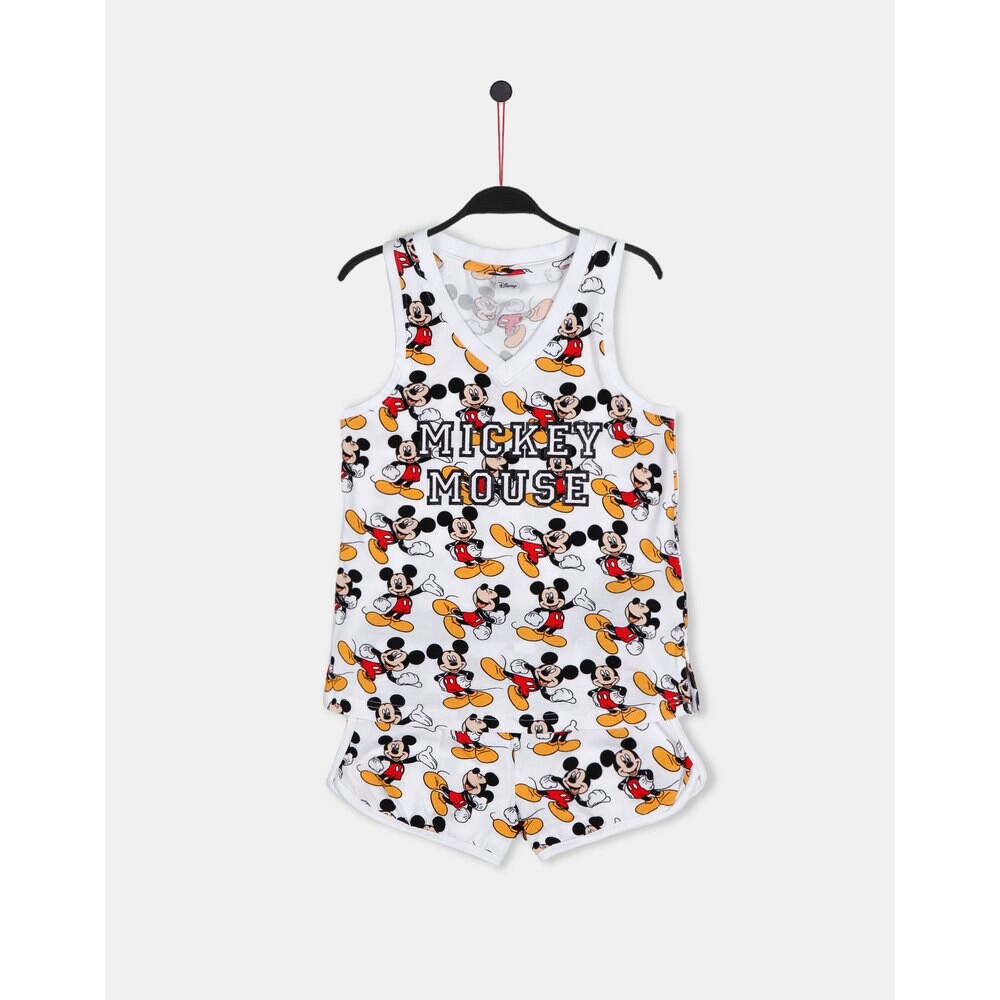 

Пижама Disney Mickey Poses Sleeveless, белый