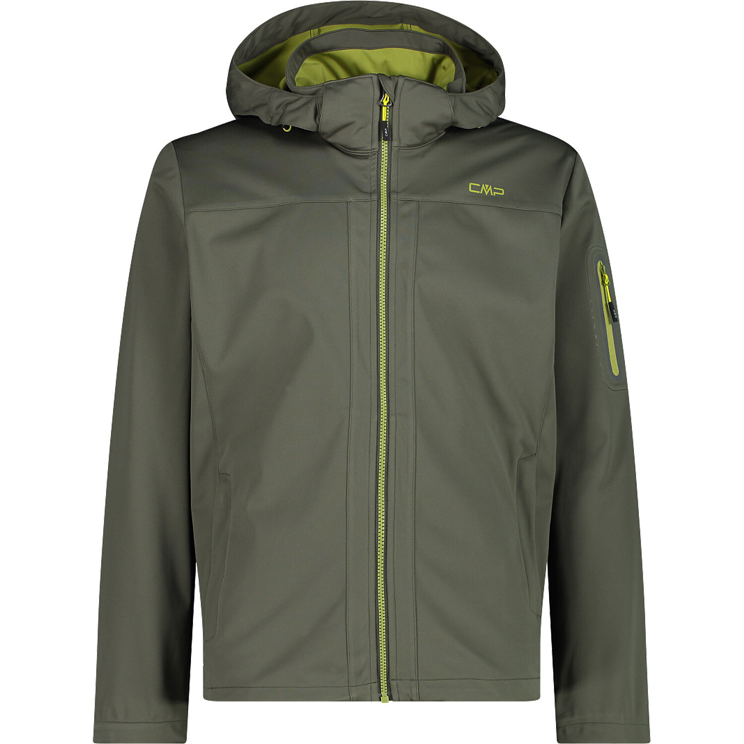 цена Куртка Campagnolo Softshelljacke, оливковый