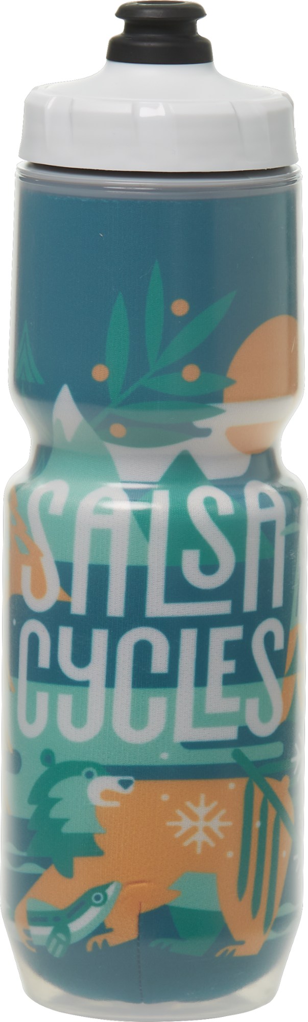 Изолированная бутылка для воды — 23 эт. унция Salsa, мультиколор