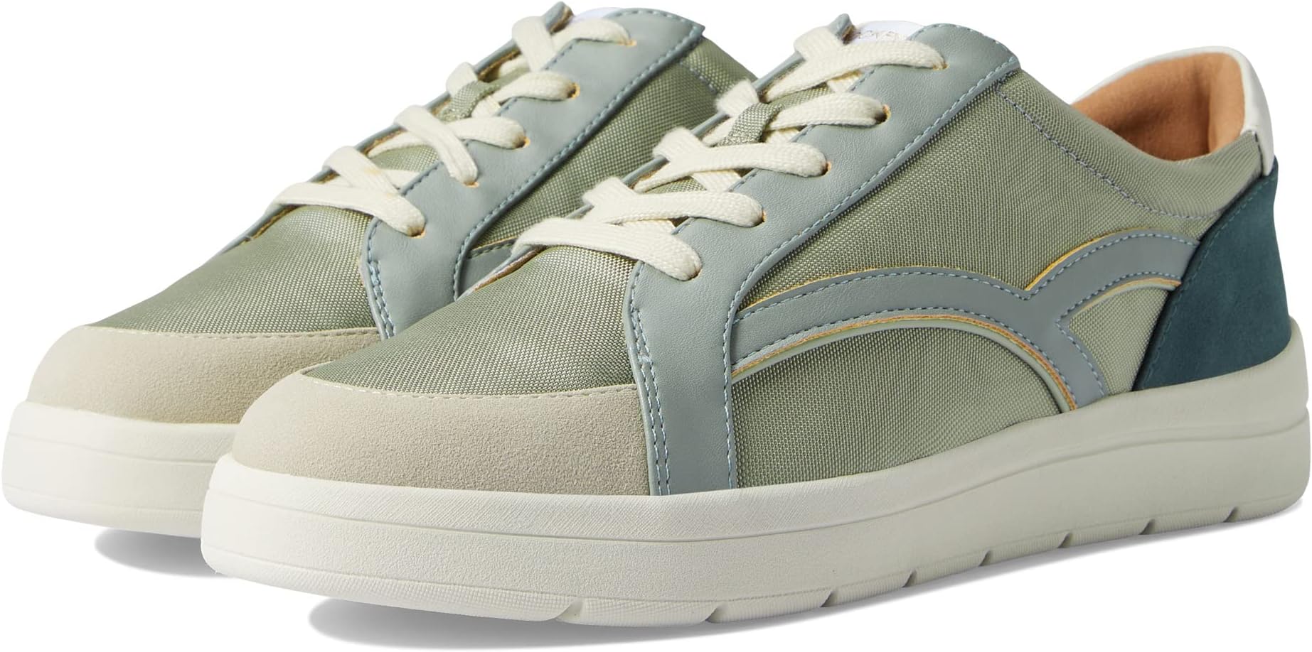 

Кроссовки Truflex Navya Retro Sneaker Rockport, цвет Green Textile/Synthetic Eco