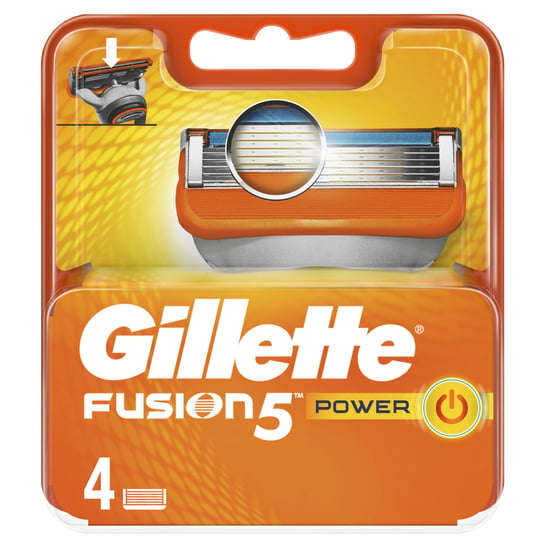 цена Сменные лезвия для бритв, 4 шт. Gillette, Fusion ProGlide